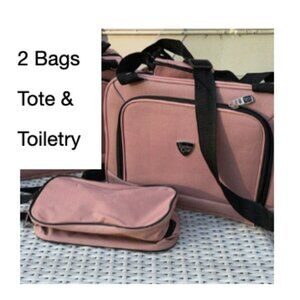 EUC- TRAVELER's Club Bags "Chicago" (PINK/ Rose Gold)
